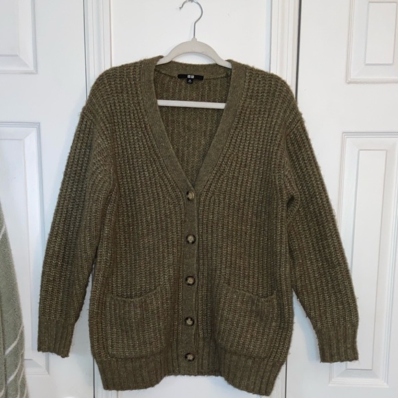 Uniqlo oversized cardigan sweater - Picture 1 of 5